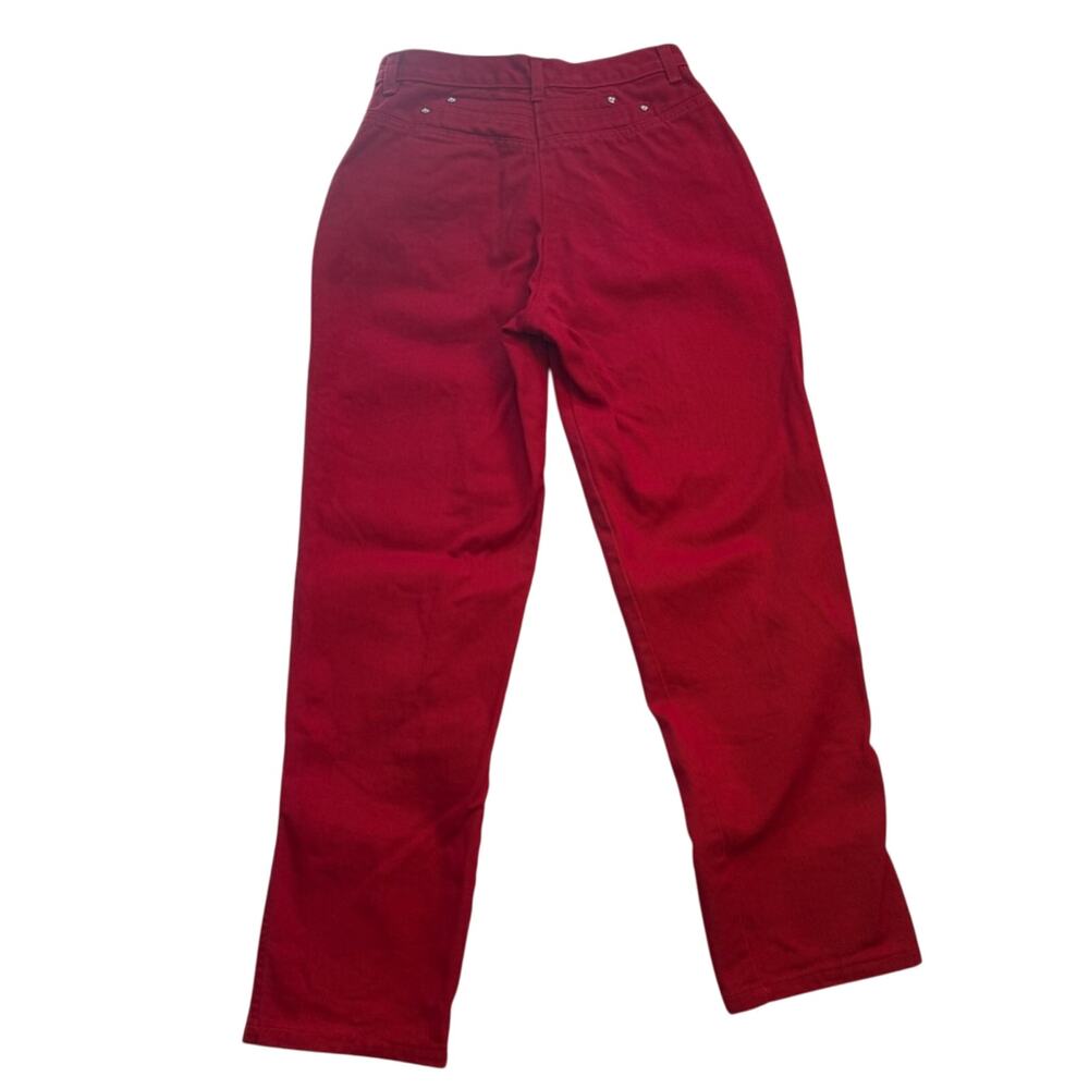 ROPER Vintage Red High Rise Western Jeans - Size 11 - Made in USA - Picture 2 of 14